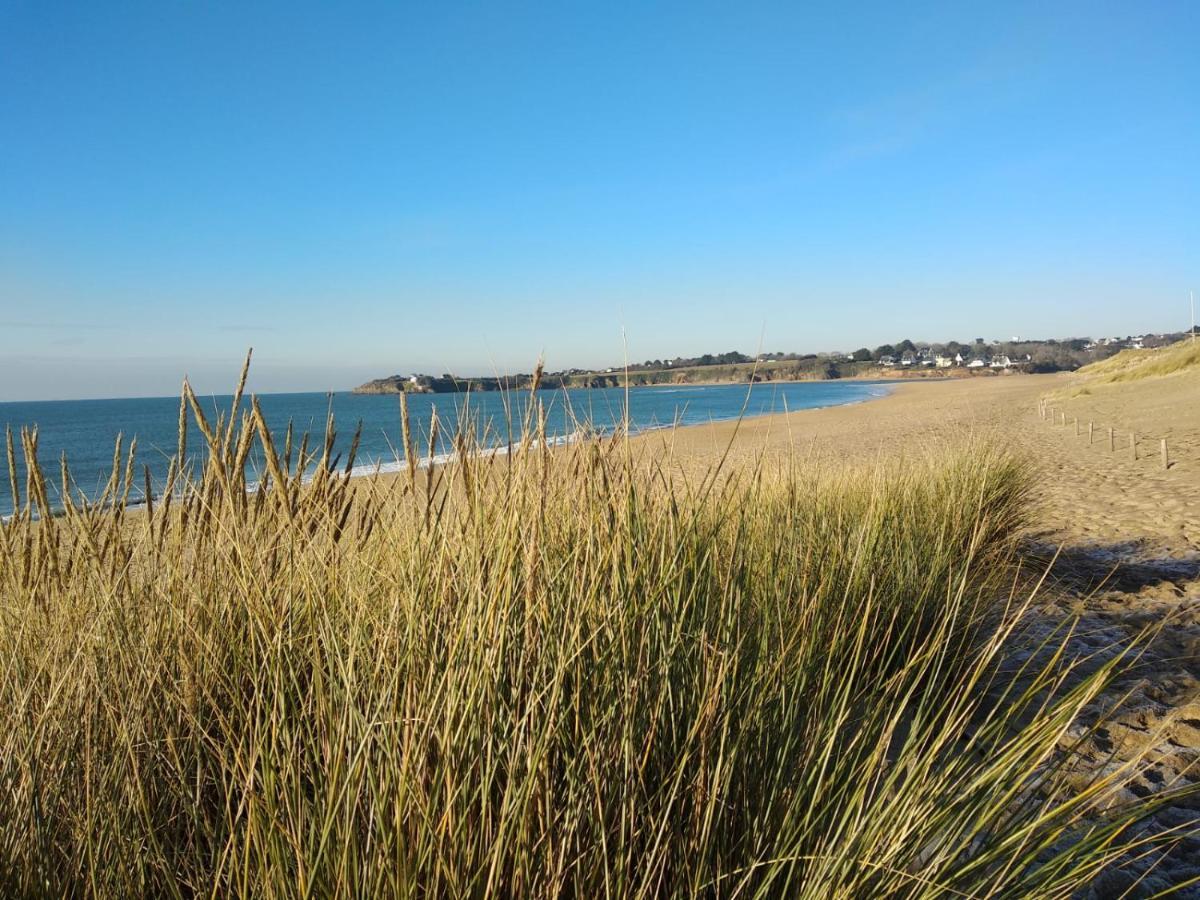 Charmant Logement Guidel Plage, Chambre Vue Mer, Piscine Chauffee Exteriér fotografie